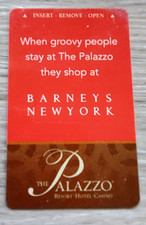 Las Vegas The Palazzo Barneys Room Key picture
