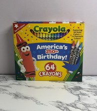 Crayola Crayons Special Edition 2026 America’s Birthday 250th 64 Crayons NEW picture