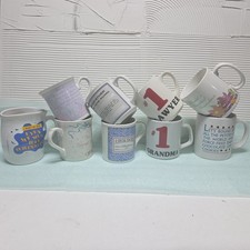 Novelty Coffee Cups Mugs Hallmark Other Vintage Retro Appreciation Lot Of 9 picture
