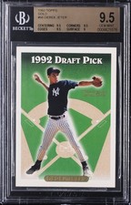 1993 TOPPS GOLD RC #98 DEREK JETER BGS 9.5 picture