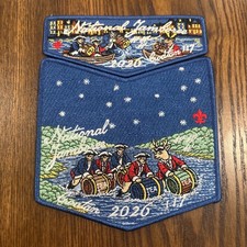 Croatan Lodge 117 2026 National Jamboree OA Flap Set East Carolina Council picture