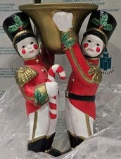 Vintage PartyLite Toy Soldier Taper Candle Holder P7704 Christmas Holiday NIB picture