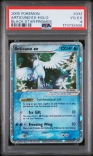 2005 POKEMON - ARTICUNO EX - #032 BLACK STAR PROMOS EX COLLECTOR'S TIN PSA 4 picture