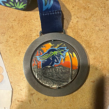 Hapalua Hawaii Half Marathon Honolulu Finisher Medal w/ Ribbon April 2024 picture