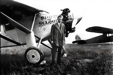 1920's Charles Lindbergh And The Spirt Of St. Louis 4x6 photo picture
