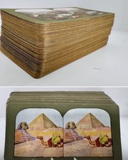97 Antique T.W. Ingersoll Stereoview Cards 1905 Around The World & Russia A8723 picture