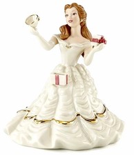 Lenox Belle's Birthday Surprise Beauty And The Beast Figurine NIB/COA 🎂🎉🥳 picture