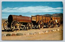 20 Mule Team Borax Wagons-Monument in California Vintage Postcard 0747 picture