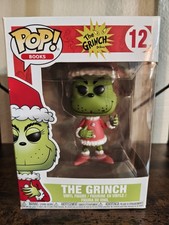 Funko Pop Dr. Seuss The Grinch #12 W/Protector *Damaged Box*  picture