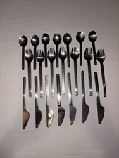 Lot of 21 Vtg Lufthansa German Airline Flatware Aviation picture