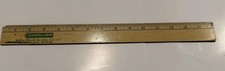 Vintage Lewers & Cooke 15” Ruler. Honolulu Hawaii. Building Material Specialist picture