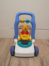 Vintage Winnie the Pooh Baby Walker Mattel Spinning Pooh Toy 1997 RARE Disney picture