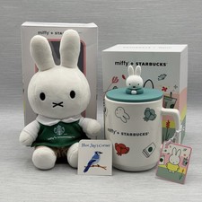 Starbucks Miffy Mug Plush Set 2026 Limited Edition Bunny Collab Gift picture