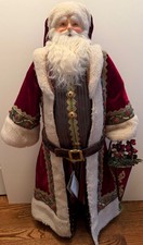 Katherine's Collection Old World,  Yuletide Santa picture