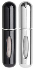 2 Pcs Travel Portable Mini Refillable Perfume Atomizer Bottle Spray Pump Case picture