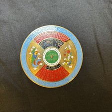 Vintage Brass Perpetual Calendar Years 1966-2015 picture