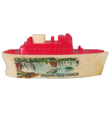 Vintage Niagra Falls Souvenir Boat Pencil Sharpener Maid of the Mist Canada 70s picture