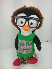 Gemmy Animated Singing Party Rockin Penguin Plush Sexy And I Know It Working 14