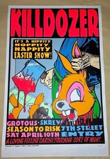 KOZIK KILLDOZER Poster 1993 Silkscreen Signed Limited Edition Print picture