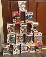 Funko Pop Lot 15 Figures Freddy Funko Sonic Marvel DC Godzilla Exclusive picture