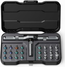 Bomivoi 24 in 1 Magnetic Screwdriver Set, DIY Ratchet Screwdriver Set, Multi Bit picture