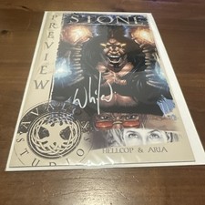 Avalon Studios PREVIEW Book - 1998 signed by Stone artist Whilce Portacio NM picture