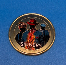 Universal HHN 35 Halloween Horror Nights 2026 Sinners Medallion Coin Tribute picture
