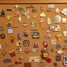 Collectors Vintage McDonald's Lapel Pins picture