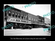 OLD 8x6 HISTORIC PHOTO OF NEW ULM MINNESOTA THE MAIN STREET & STORES c1950 picture