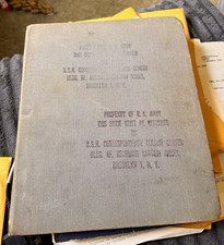 WWII US Navy Lt Cmdr Robert Caryl Hughes USS Fulton Uniform Photos Nuclear Docs➕ picture