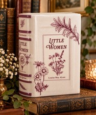 Little Women Louisa May Alcott Ceramic Decorative Book Literary Shelf Decor picture