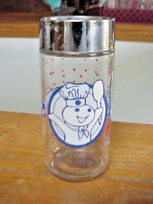 Vtg Pillsbury Doughboy Poppin' Fresh Glass Salt Shaker picture