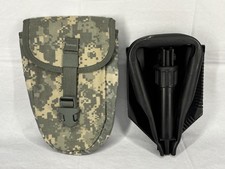Army Entrenching Trifold Folding Etool E-tool Shovel Black Military Field GWOT picture