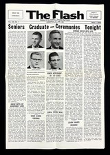 1960 The Flash Hempfield High School Landisville PA Vintage Student Newspaper picture