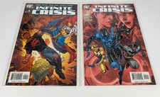 INFINITE CRISIS 4 & 5 NM/VF DC Comic 2006 1st Jaime Reyes Blue Beetle Jim Lee picture