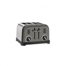 Cuisinart Classic Metal 4-Slice Toaster, Brushed Black Stainless CPT-180BKSP1 picture