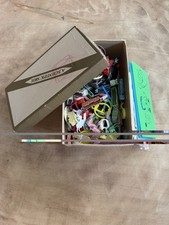 Vtg CRACKER JACK Toy Prize Lot Metal Celluloid RARES Cereal Premiums 50s-70s picture