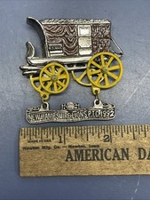 Vintage U.S. Mail Wagon New Hampshire Lions P. T. C. Club Pin 1992 ￼ picture