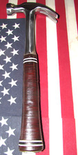 Vintage Classic 1978 Estwing Curve Claw 16 oz Hammer w/Original Leather Handle picture
