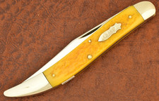 RARE 1/5 FACTORY SAMPLE CASE CLASSIC XX USA KNIFE BONE JUMBO TOOTHPICK (36326) picture