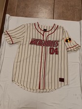 Incredibles 04 Parr Baseball Jersey Small Pixar Disney Edna Mode Patch NWT V27 picture