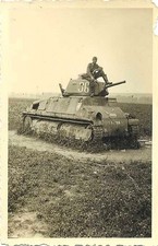 🌟RARE WWII Original Photo: Captured French SOMUA S35 in German Service🇫🇷🇩🇪 picture