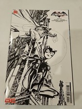 Batman / Catwoman: the Gotham War: Battle Lines #1 Kael Ngu 1:50 B&W picture