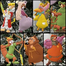 Disney Robin Hood 7 Piece Christmas Ornaments Set - Brand New picture