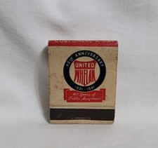 Vintage United Whelan Drug Store Pharmacy Matchbook Advertising Matches Full picture