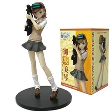 Mikoto Misaka 17cm Figure A Certain Magical Index Railgun Anime PVC Statue Boxed picture