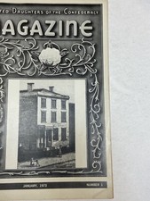 UDC United Daughters of the Confederacy Magazine Jan 1973 Shermans March to Sea picture