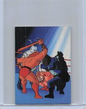 Kinnikuman M.u.s.c.l.e. Attack Vintage Japanese Anime Menko Card picture