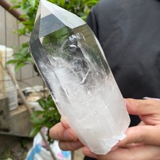1080g A++Large Natural clear white Crystal Himalayan quartz cluster /mineralsls picture