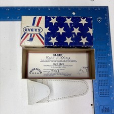 1976 KA-BAR Trapper  BICENTENNIAL 1776-1976 SHEATH & BOX ONLY  No Knife   picture